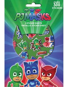 Μπλοκ Με Αυτοκόλλητα Pj Masks 300Τμχ - 000484105 Diakakis Χειροτεχνίες