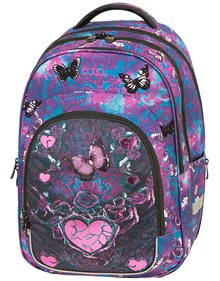 Polo Σακίδιο Ace Καρδιά & Πεταλούδες 2024 - 9010478286 Polo Τσάντες Δημοτικού