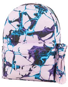 Polo Σακίδιο Double Scarf Craft Λιλά Μωβ Μπλε 2024 - 9012618266 Polo Τσάντες Γυμνασίου | Λυκείου