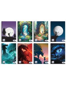 Skag Τετράδιο Neon Kidz 2Θ Α4 Σε 8 Σχέδια N9332 - 303187 Skag Τετράδια