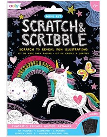 Mini Scratch & Scribble Funtastic Friends - 161-043 Ooly Χειροτεχνίες