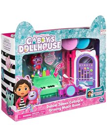 Gabby's Dollhouse Daniel James Catnip Groovy Music Room Deluxe - 6065830 Spin Master Κούκλες