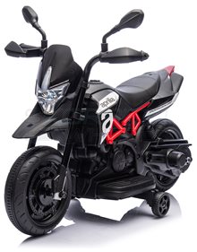 Ηλεκτροκίνητη Μηχανή Aprilia Dorsoduro 900 Original License 6V - Μαύρη | Skorpion Wheels - 5245014 Skorpion Wheels Παιδικές Mηχανές
