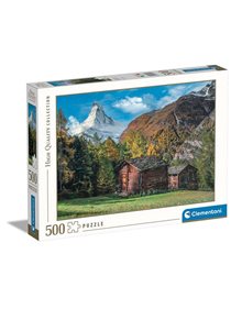 Παζλ 500pcs Γοητευτικό Μάττερχορν - HQ Collection | Clementoni - 1220-35523 Clementoni Puzzle Ενηλίκων