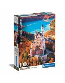 Παζλ 1000pcs Neuschwanstein - HQ Collection | Clementoni - 1220-39909 Clementoni Puzzle Ενηλίκων