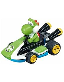 Αυτοκινητάκι Nintendo Mario Kart Speed Pull-Back Yoshi 1:43 - 15818316 Carrera Friction
