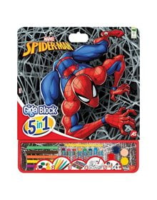 Σετ Ζωγραφικής Giga Block 5 Σε 1 Marvel Spiderman - 1023-62752 As Company Μπλόκ