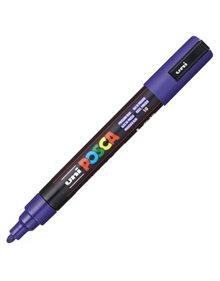 Uni Μαρκαδόρος Ζωγραφικής Posca Medium 10 Prussian Blue - PC-5M Uni Μαρκαδόροι