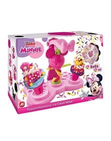 Παγωτοπλαστελίνα Minnie Με 6 Βαζάκια-Καπάκια Καλουπάκια 256g & Sprinkles - 1045-03617 As Company Πλαστελίνες