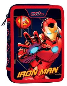 Κασετίνα Διπλή Γεμάτη Iron Man Armor Up - 000506238 Diakakis Σχολικές Κασετίνες