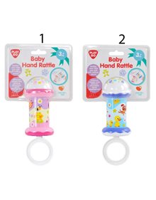 Κουδουνίστρα Baby Hand Rattle Σε 2 Σχέδια - 1565 Playgo Κουδουνίστρες - Μασητικά