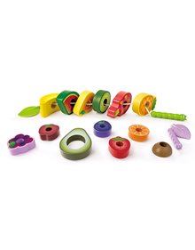 Hape Early Explorer Ξύλινα Φρούτα Με Κορδόνι Caterpillar - E1072 Hape Παιχνίδια Δραστηριοτήτων