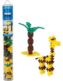 Τουβλάκια Plus Plus Basic Καμηλοπάρδαλη Σε Σωλήνα 100Τμχ - PLS4090 Giochi Preziosi Τουβλάκια