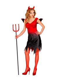 Αποκριάτικη Στολή Ενηλίκων Διαβολίνα - 443 Widmann Στολές