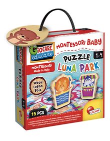 Παιδικό Παζλ 9pcs Montessori Baby Λούνα Παρκ - 96855 Lisciani Giochi Παιδικά Puzzle