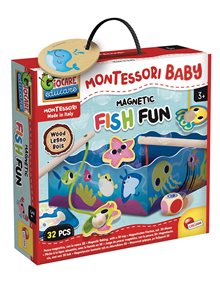 Επιτραπέζιο Montessori Baby Magnetic Fish Fun - 98354 Lisciani Giochi Επιτραπέζια Παιχνίδια για Παιδιά