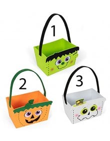 Καλάθι Γλυκών Halloween Trick Or Treat Σε 3 Σχέδια - 21740 V. Christakopoulos Κοσμήματα | Αξεσουάρ