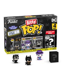 Dc Batman S1 Batman 85th Anniversary Funko Bitty Pop! 4-Pack - 81174 Funko Funko Pop
