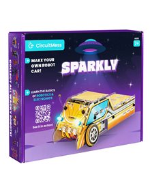 Κατασκευή DIY Robot Car Sparkly | Wacky Robots - CircuitMess - 5109 CircuitMess STEM & Ρομποτική