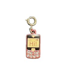 Charm it! Cellphone ''Hi'' Charm - Γουράκι Σε Σχήμα Τηλεφώνου - 970296 Charm it! Ενθύμια & Δώρα
