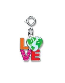 Charm it! Love Earth Charm - Γουράκι Σε Σχήμα Love Earth - 970300 Charm it! Ενθύμια & Δώρα