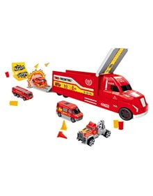 Πίστα Με Οχήματα Πυροσβεστικής Speed Catapult City - 70781951 BlablaToys D.I Οχήματα