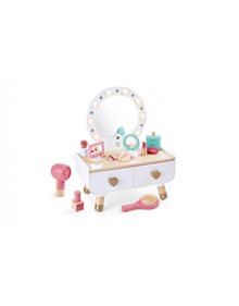 Ξύλινο My Stylish Dressing Table Hape Role Play - E3219A Hape Ομορφιάς