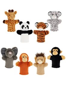 Λούτρινο Wild Hand Puppets 27cm Keel Eco Σε 8 Σχέδια - SE3076 Keel Κουκλοθέατρο
