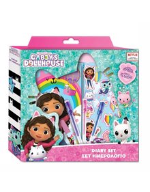 Ημερολόγιο Σετ Δώρου Gabby's Dollhouse 7Τμχ. 60Φ. - 000574049 Diakakis Ενθύμια & Δώρα