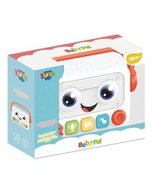 Ραδιοφωνάκι Που Ηχογραφεί Με Μουσική Και Φως Σε 2 Χρώματα - 000622750 Luna Παιχνίδια Δραστηριοτήτων