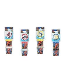 Πλαστελίνη 2 Βαζάκια Με 2 Cutters Marvel Spiderman - 1045-03607 As Company Πλαστελίνες