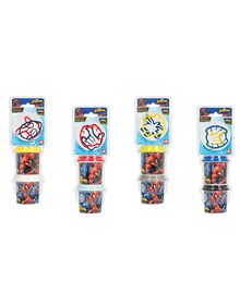 Πλαστελίνη 2 Βαζάκια Με 2 Cutters Marvel Spiderman - 1045-03607 As Company Πλαστελίνες