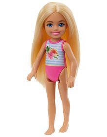 Barbie Κούκλα Chelsea Μαγιό Λουλούδι Ξανθιά - HTK25 Mattel Barbie