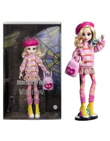Κούκλα Monster HighxWednesday Enid Sinclair - HXJ05 Mattel Κούκλες