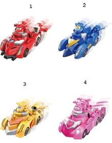 Super Wings Super Pet Free Wheel Vehicle 4 Σχέδια - 770310 Just Toys Freewheel