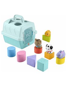 Fisher-Price Βαλιτσάκι Μεταφοράς Με Ζωάκια & Σχήματα - HTW93 Fisher Price Παιχνίδια Δραστηριοτήτων