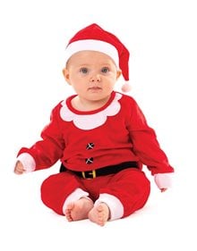 Χριστουγεννιάτικη Στολή Bebe Άγιος Βασίλης - 025 Fun Fashion Χριστουγεννιάτικες Στολές