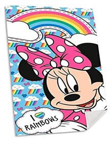 Βαμβακερή Πετσέτα Kids Euroswan Minnie 70x140 - MN-241T Kids Euroswan Πετσέτες Θαλάσσης