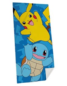Βαμβακερή Πετσέτα Kids Euroswan Pokemon 70x140 - POK-533T Kids Euroswan Πετσέτες Θαλάσσης