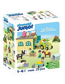 Playmobil Junior Διασκέδαση Στη Φάρμα - 71656 Playmobil Playmobil