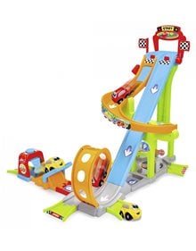 Πίστα Πύργος ABC Jays Jump & Fun Με 2 Αυτοκινητάκια - 204117002 Dickie Toys Αυτοκινητοδρομοι & Πίστες