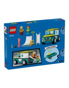 Lego City Emergency Ambulance & Snowboarder - 60403 Lego Lego