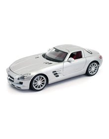 Αυτοκινητάκι Maisto Mercedes Benz SLS AMG Silver Metallic 1:18 SE - 31389 Maisto Μινιατούρες | Συλλεκτικά