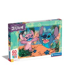 Παζλ 60pcs Maxi Supercolor Stitch - 1200-26596 As Company Παιδικά Puzzle