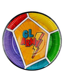 Πιατάκια GL ARMY (10τμχ - Χάρτινα) | Blabla Toys - 008003 BlablaToys D.I Πιατάκια