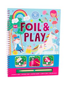 Floss & Rock Rainbow Fairy Foil & Play - 49P6048 Floss And Rock Τετράδια