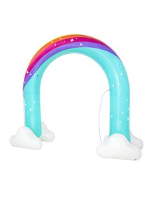 Φουσκωτό Jumbo Rainbow Dreams Με Ψεκαστήρα Νερού 221x71x193cm | Bestway - 52732 Bestway Φουσκωτά Παιχνίδια