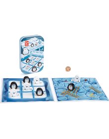 Hape Bamboo Επιτραπέζιο Tic Tac Toe/Snake & Ladders 2 In 1 - E0478A Hape Παιχνίδια Δραστηριοτήτων