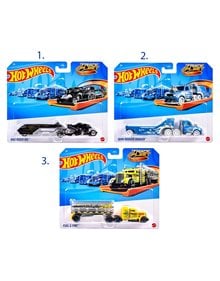 Hot Wheels Track Fleet Διάφορα Σχέδια - 1 Tμχ - HYT56 Mattel Οχήματα