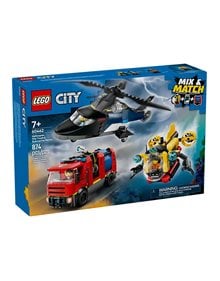 LEGO® City - Helicopter, Fire Truck & Submarine Remix - 60462 Lego Lego